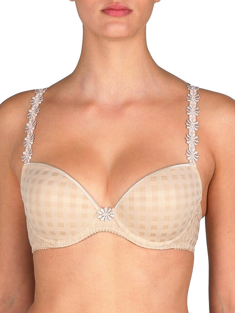 Avero Round Shape Balcony Bra Beige