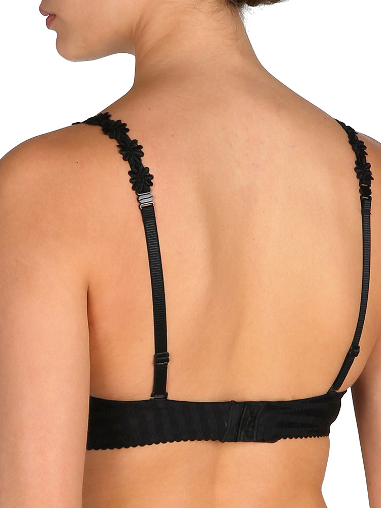 Avero Padded Plunge Bra - Black