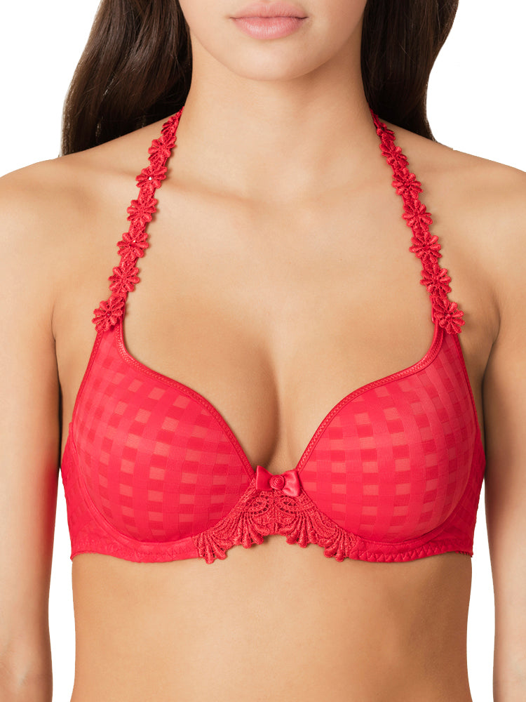 Avero Padded Heartshape Bra - Scarlet