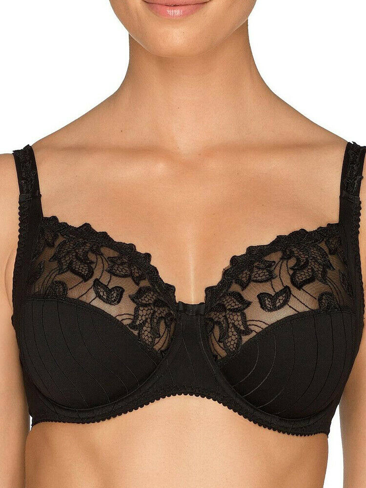 Black Underwired Full Cup Bra