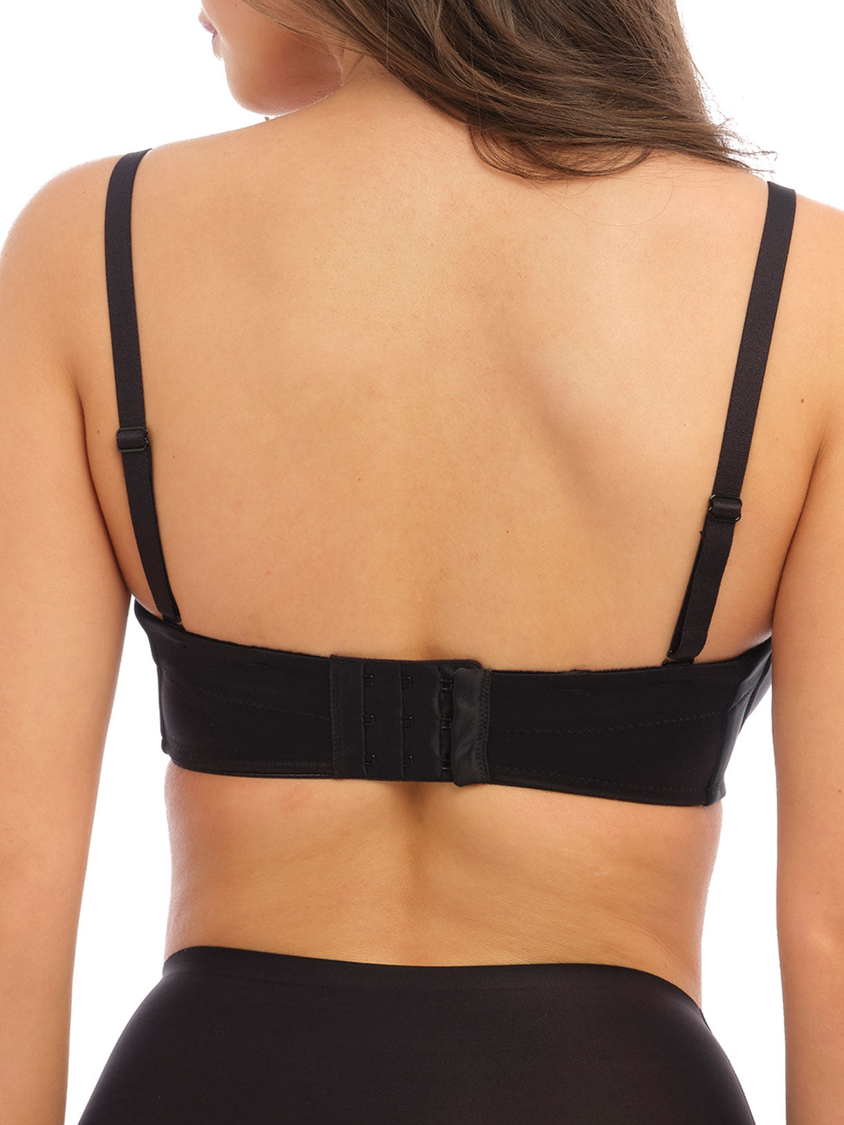 Smoothing Moulded Strapless Bra - Black