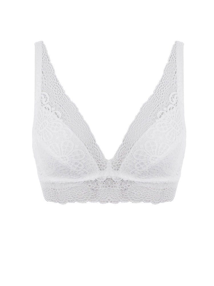 freya erin bralette white