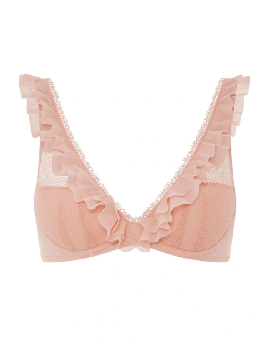 Abysse T-Shirt Plunge Bra - Blush Pink