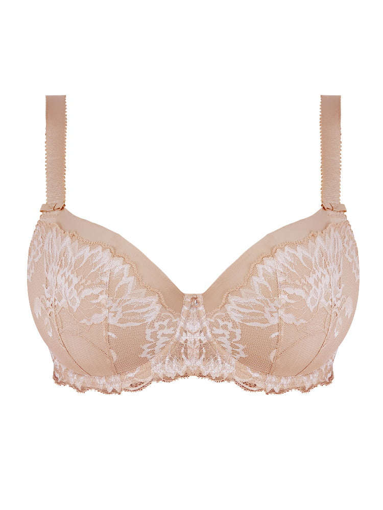 Fantasie Beige Padded Half Cup Bra