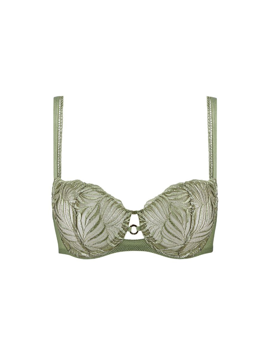 aubade half cup underwired bra
