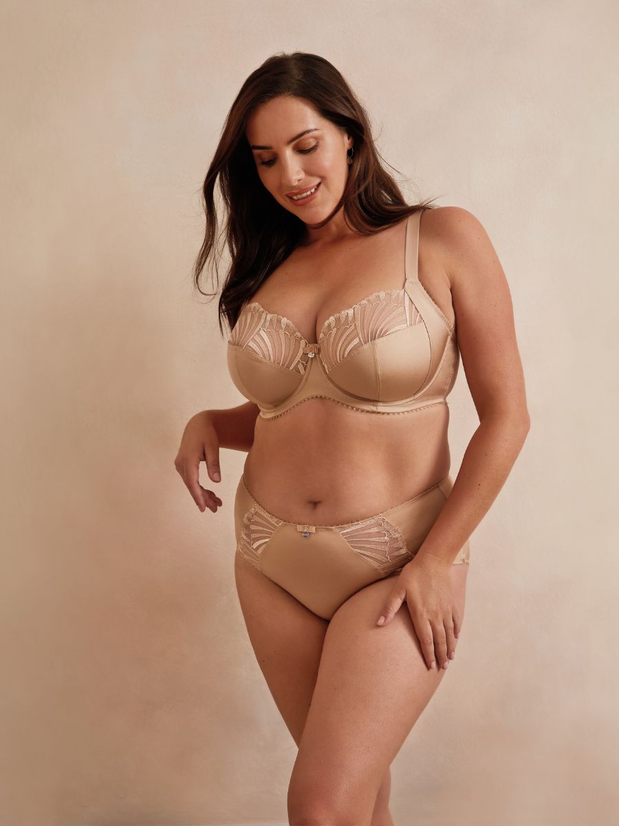 berlei embrace side support bra nude