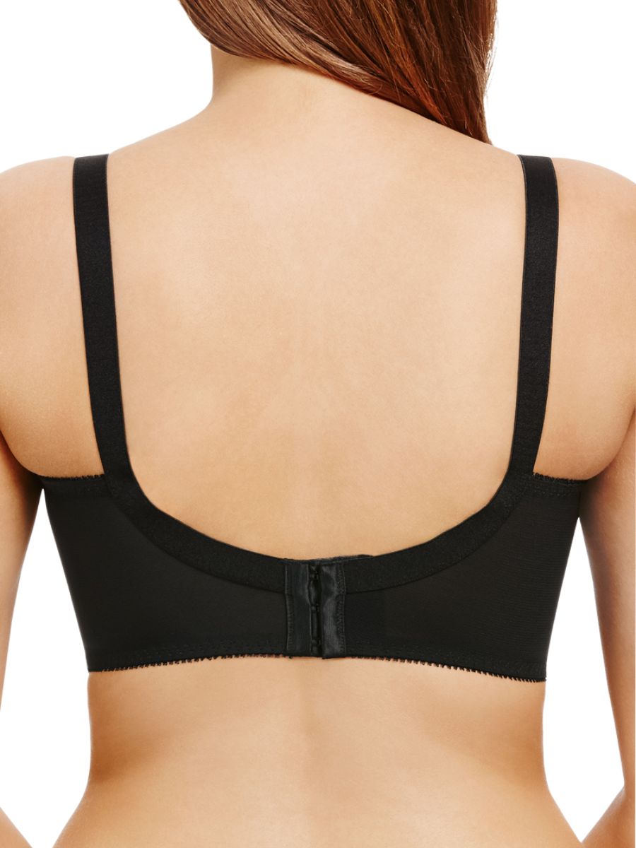 berlei classic non wired total support bra black