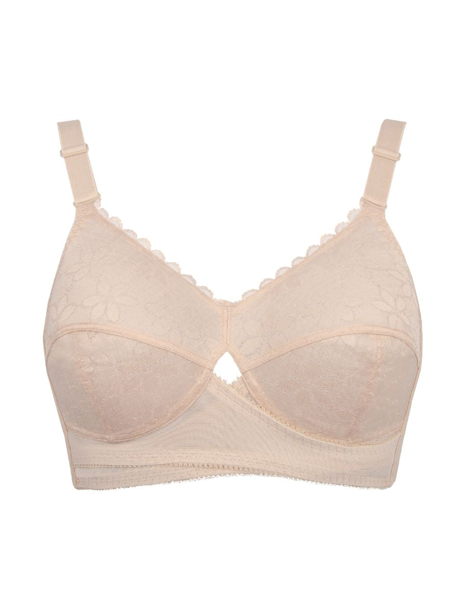 berlei classic non wired total support bra nude