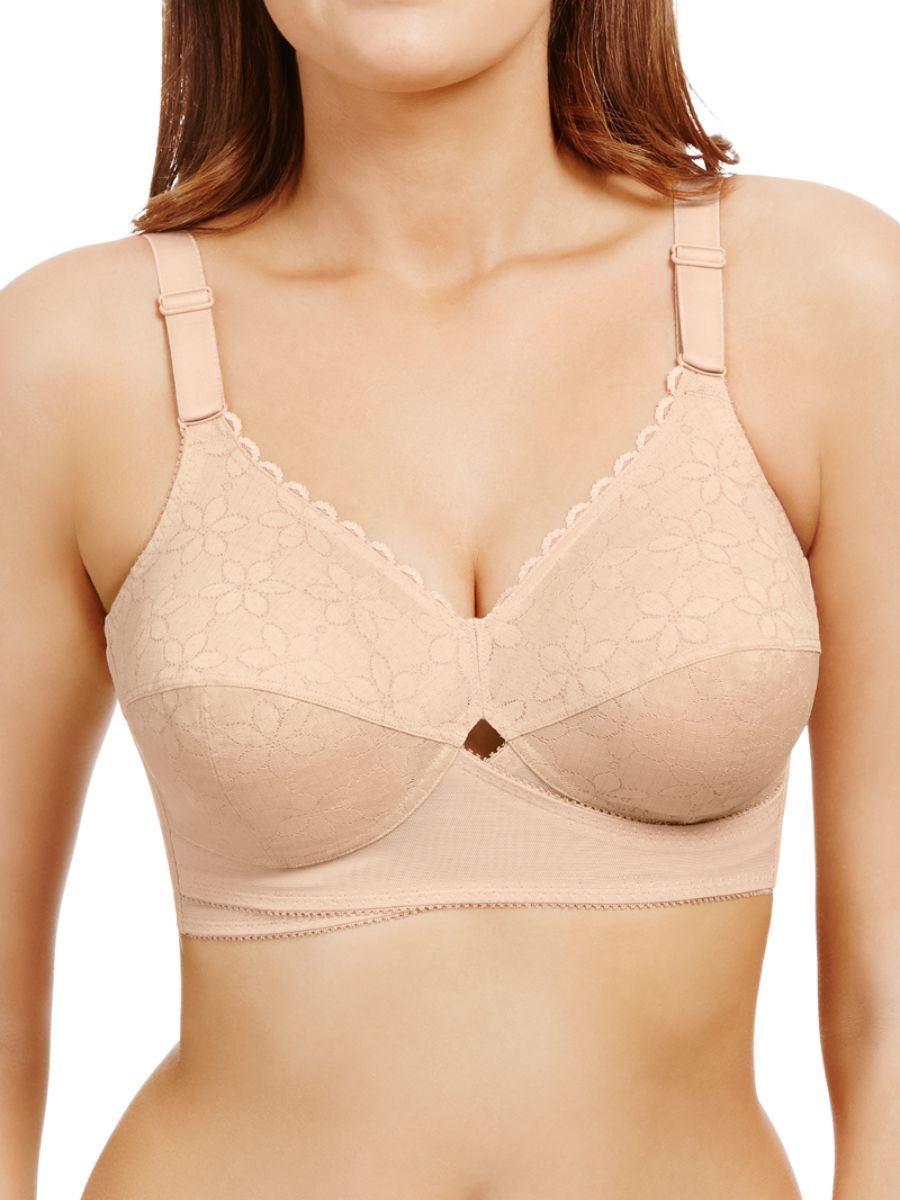 berlei classic non wired total support bra nude