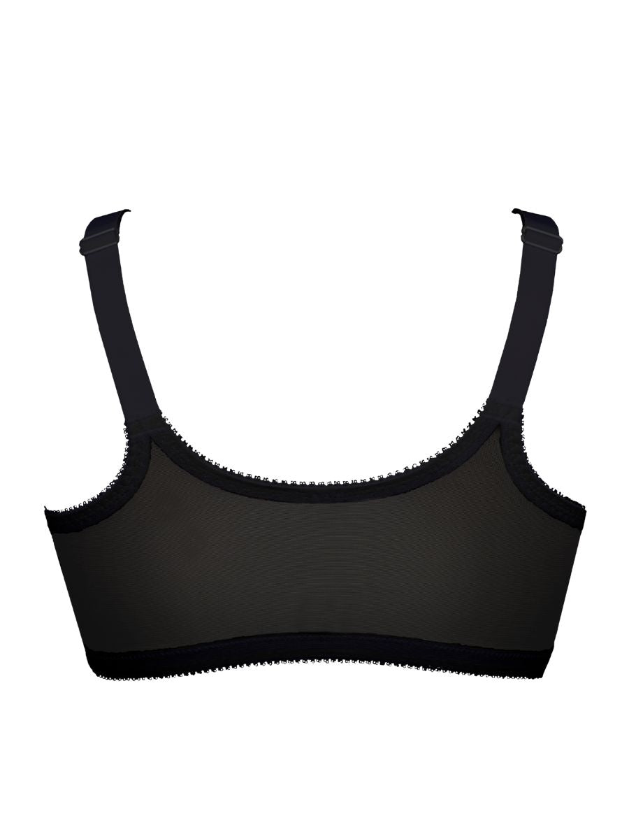 berlei classic full cup front fastening bra black