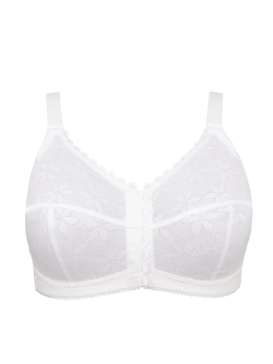 berlei classic full cup front fastening bra white