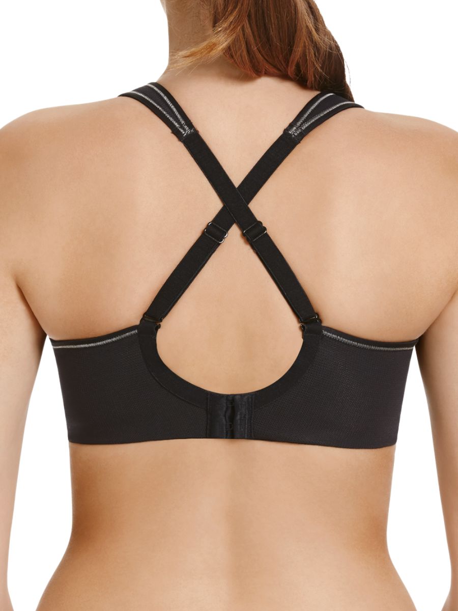 berlei full support wired sports bra black