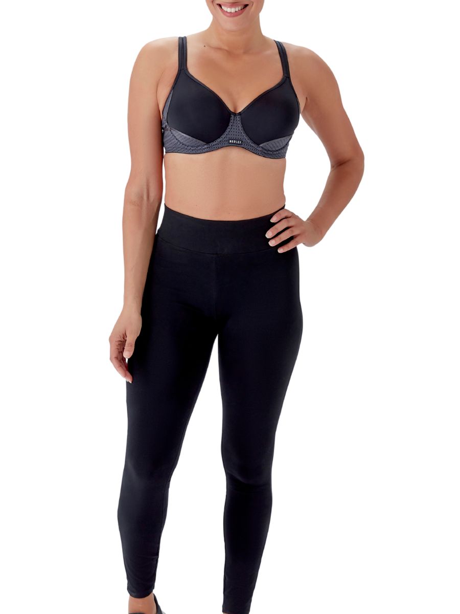 berlei electrify mesh wired sports bra black