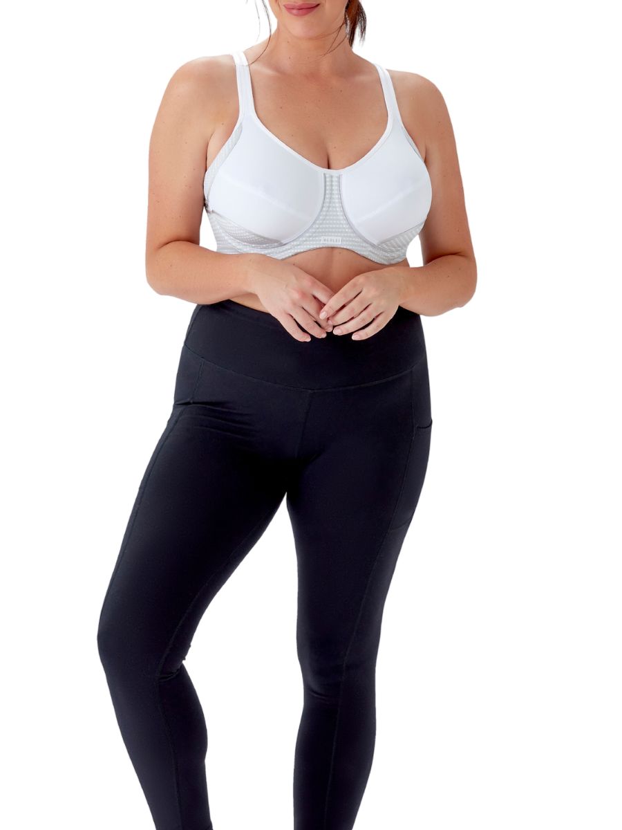 berlei electrify mesh wired sports bra black