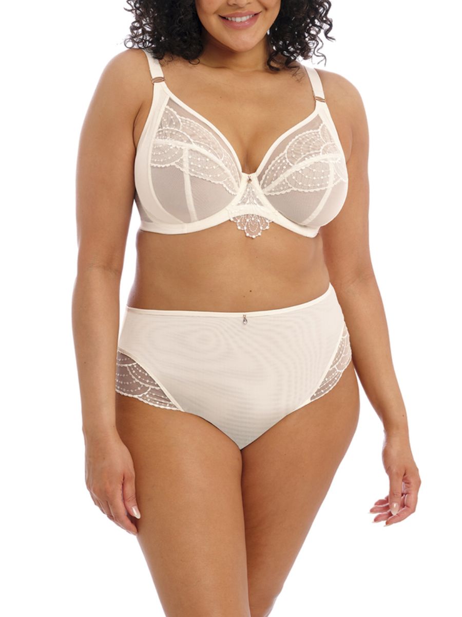 elomi priya plunge bra vanilla