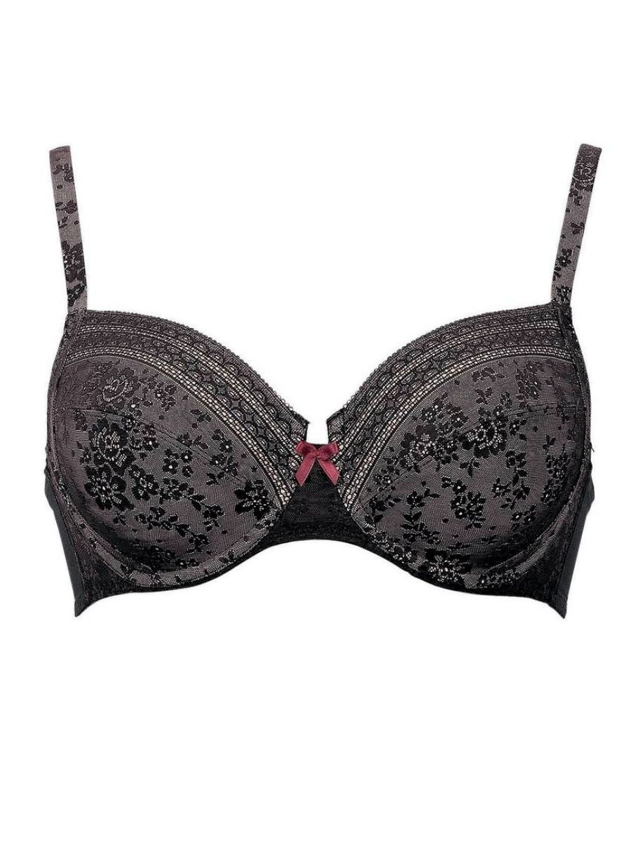 rosa faia underwired bra black