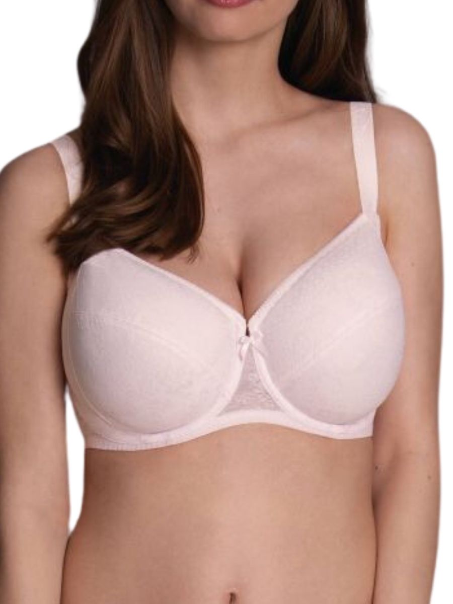 rosa faia underwired bra blush pink