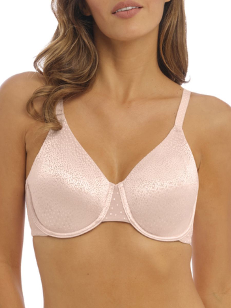 wacoal back appeal underwire bra rose dust