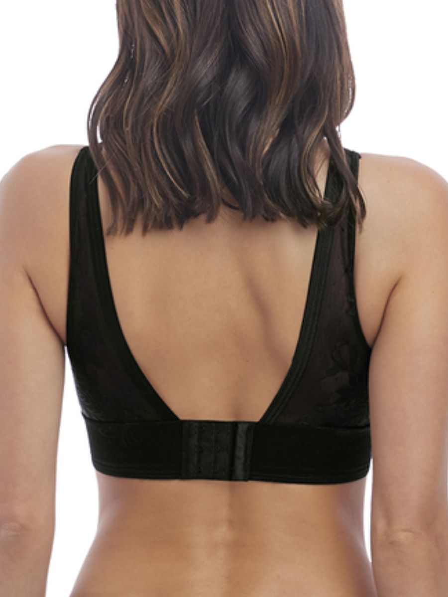 wacoal net effects bralette black