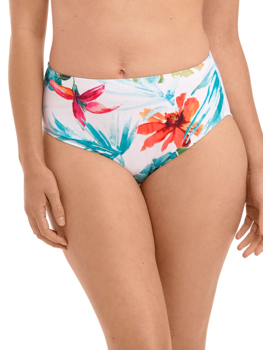 fantasie kiawah island high waist bikini brief aquamarine