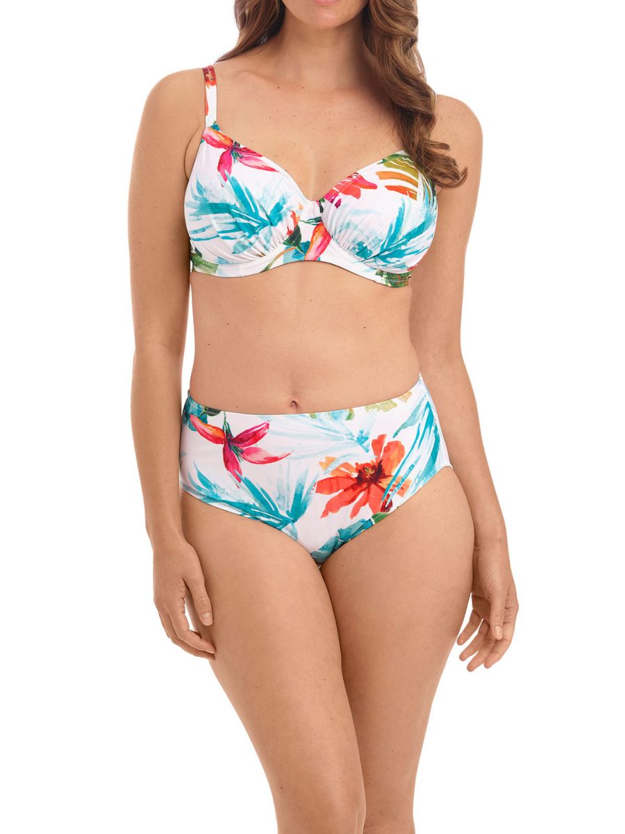 fantasie kiawah island high waist bikini brief aquamarine