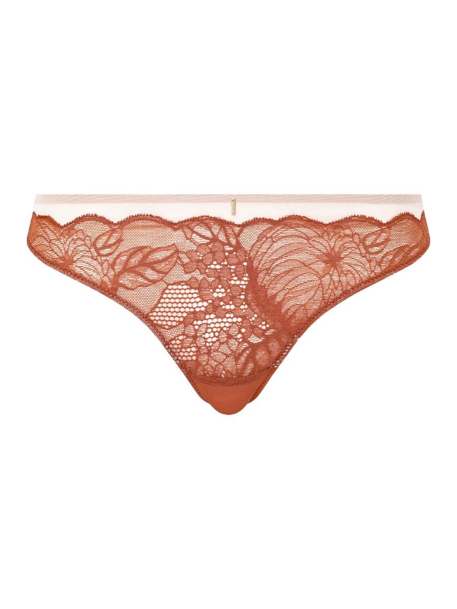 chantelle midnight flowers tanga