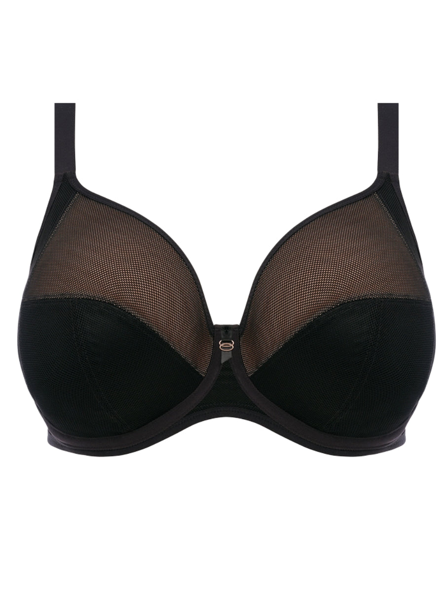elomi kintai underwired bra black