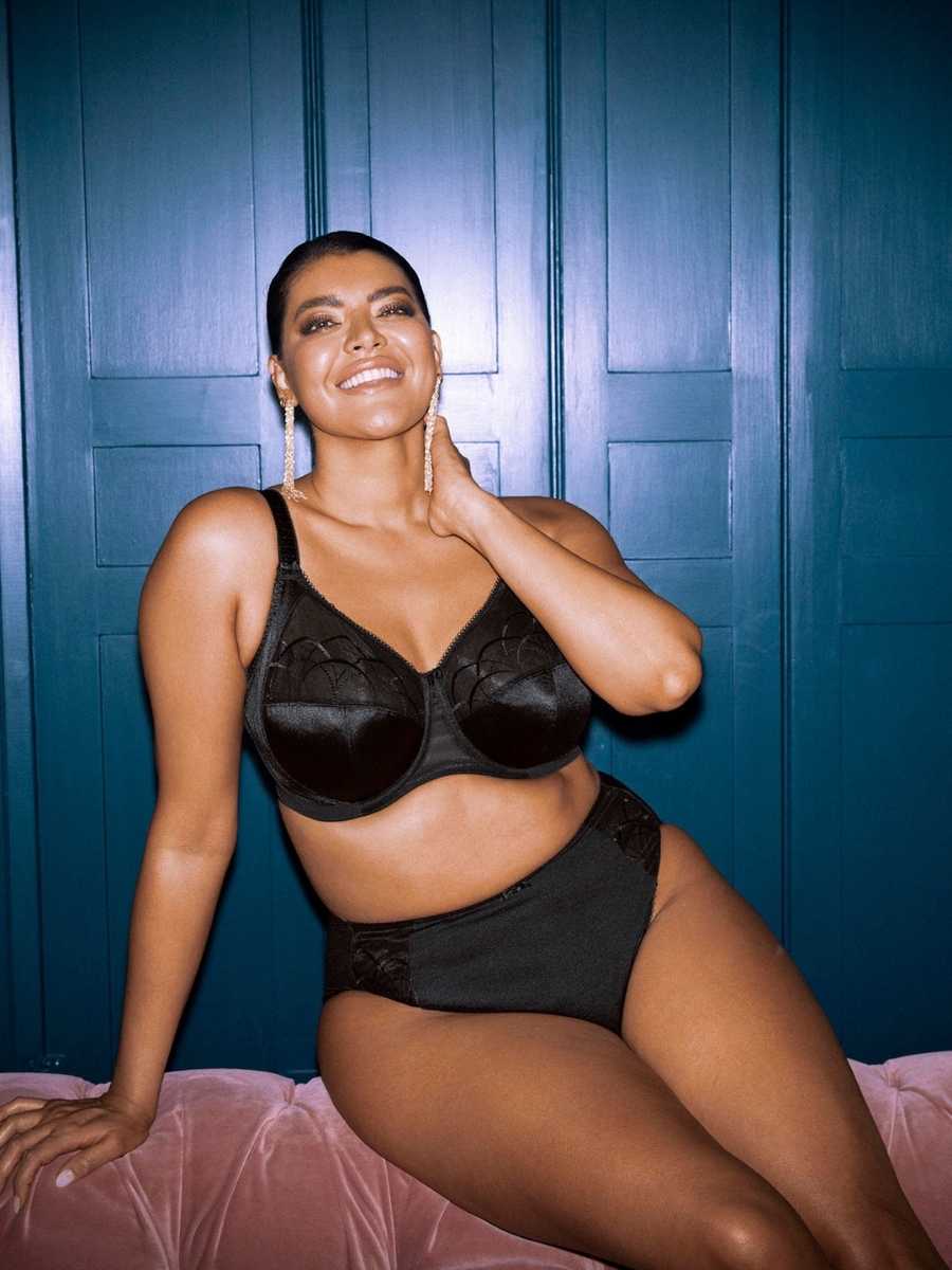 Cate Full Cup Bra - Black