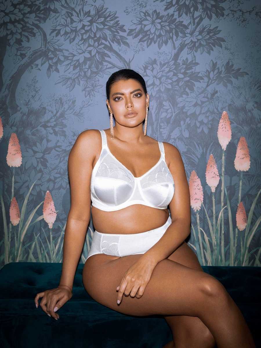 Cate Full Cup Bra - White