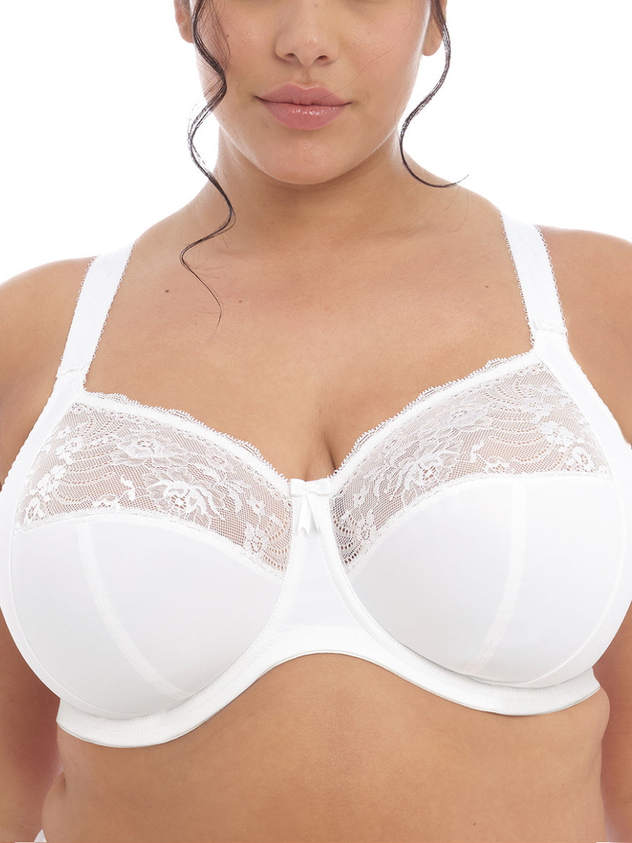 White Underwired Full Cup Bra