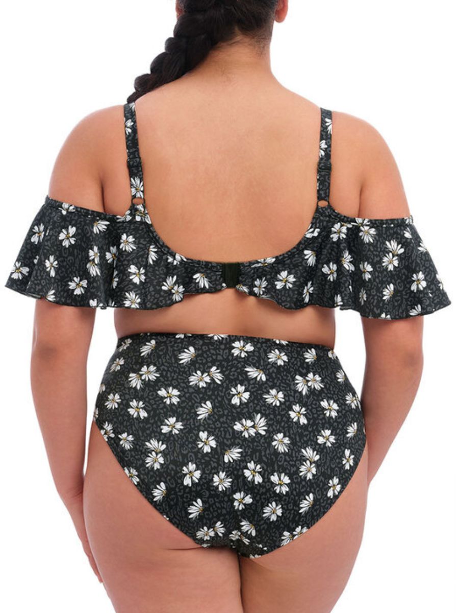 elomi plain sailing bikini top black daisy
