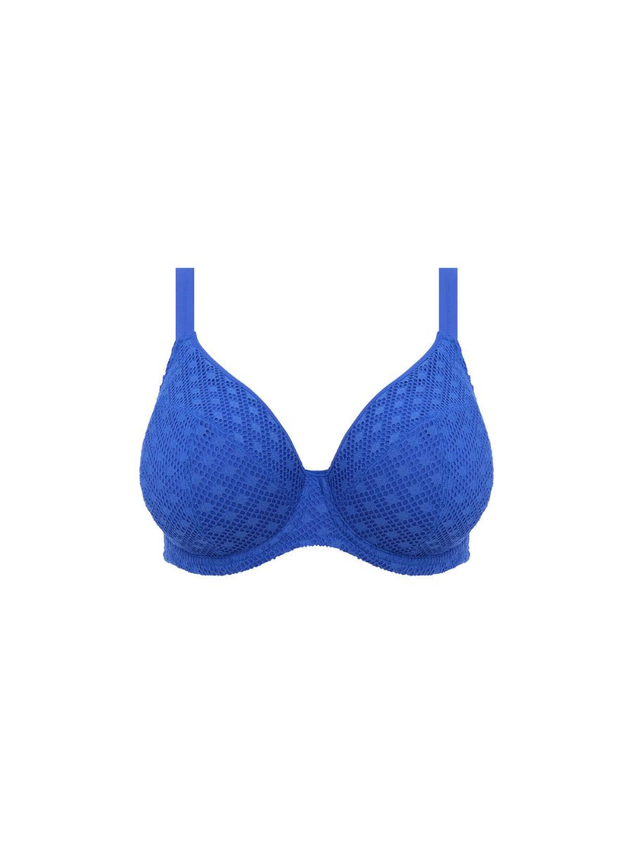 elomi bazaruto plunge bikini top sapphire