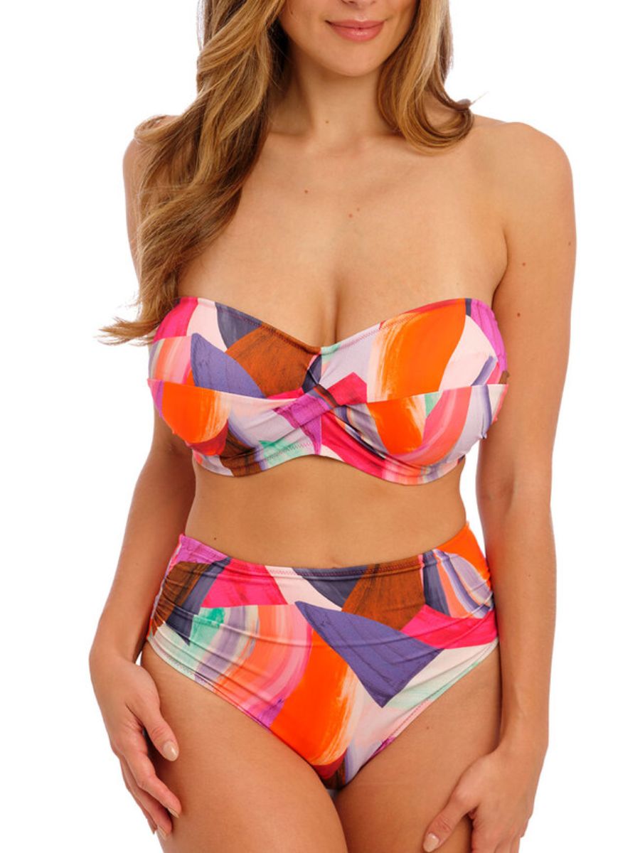 fantasie aguada beach bandeau bikini top sunrise