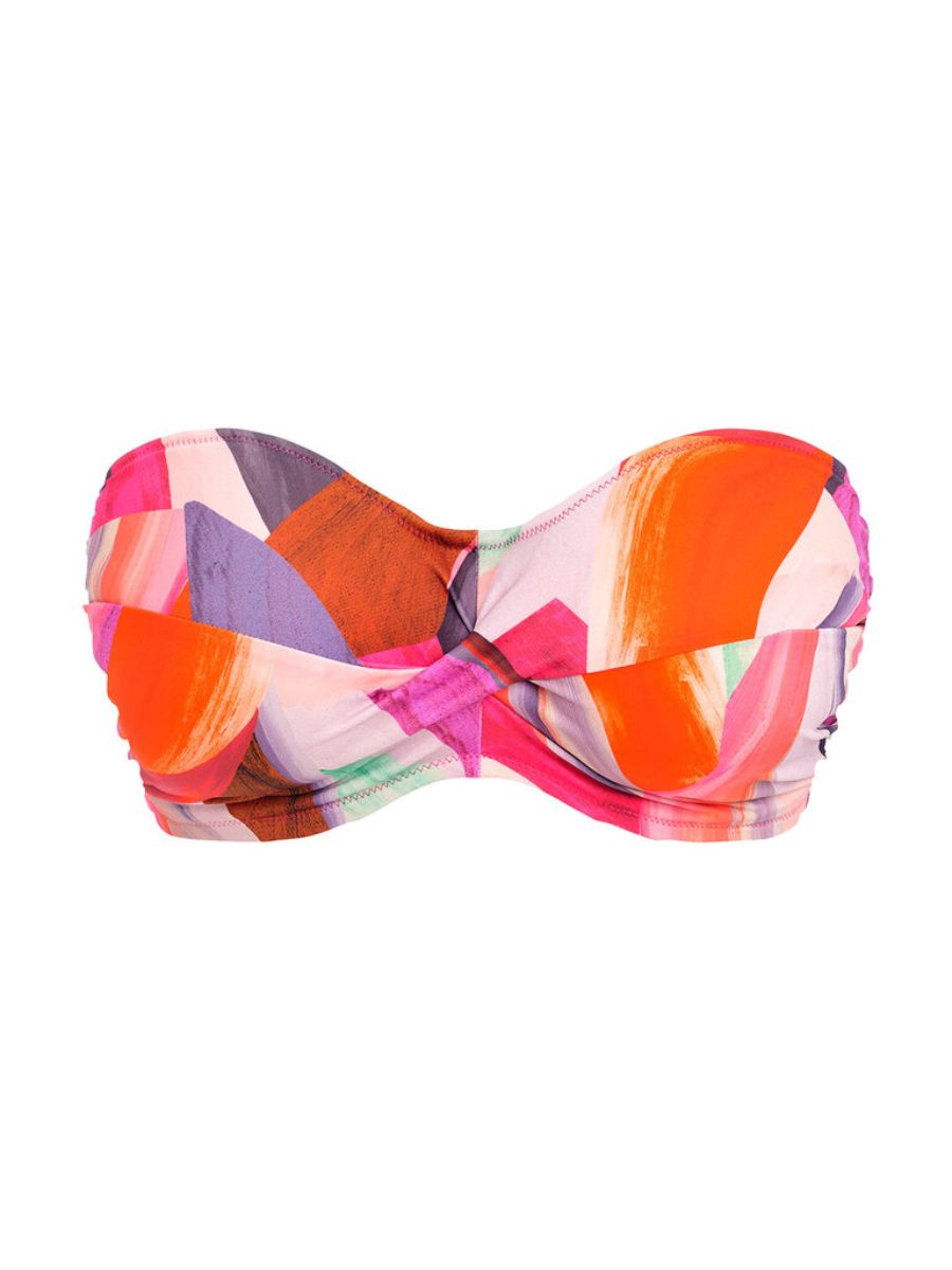 fantasie aguada beach bandeau bikini top sunrise