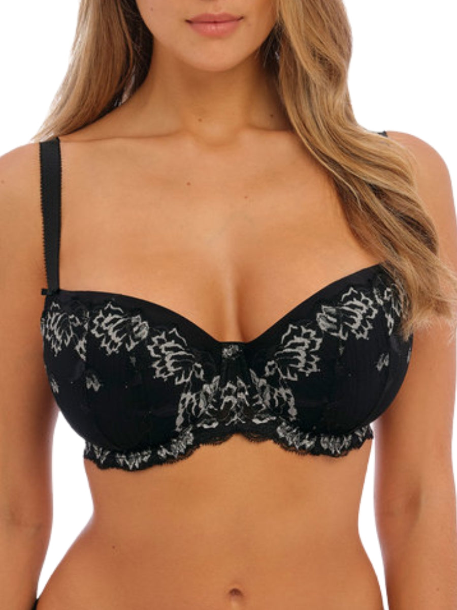 fantasie aubree padded half cup bra night sky