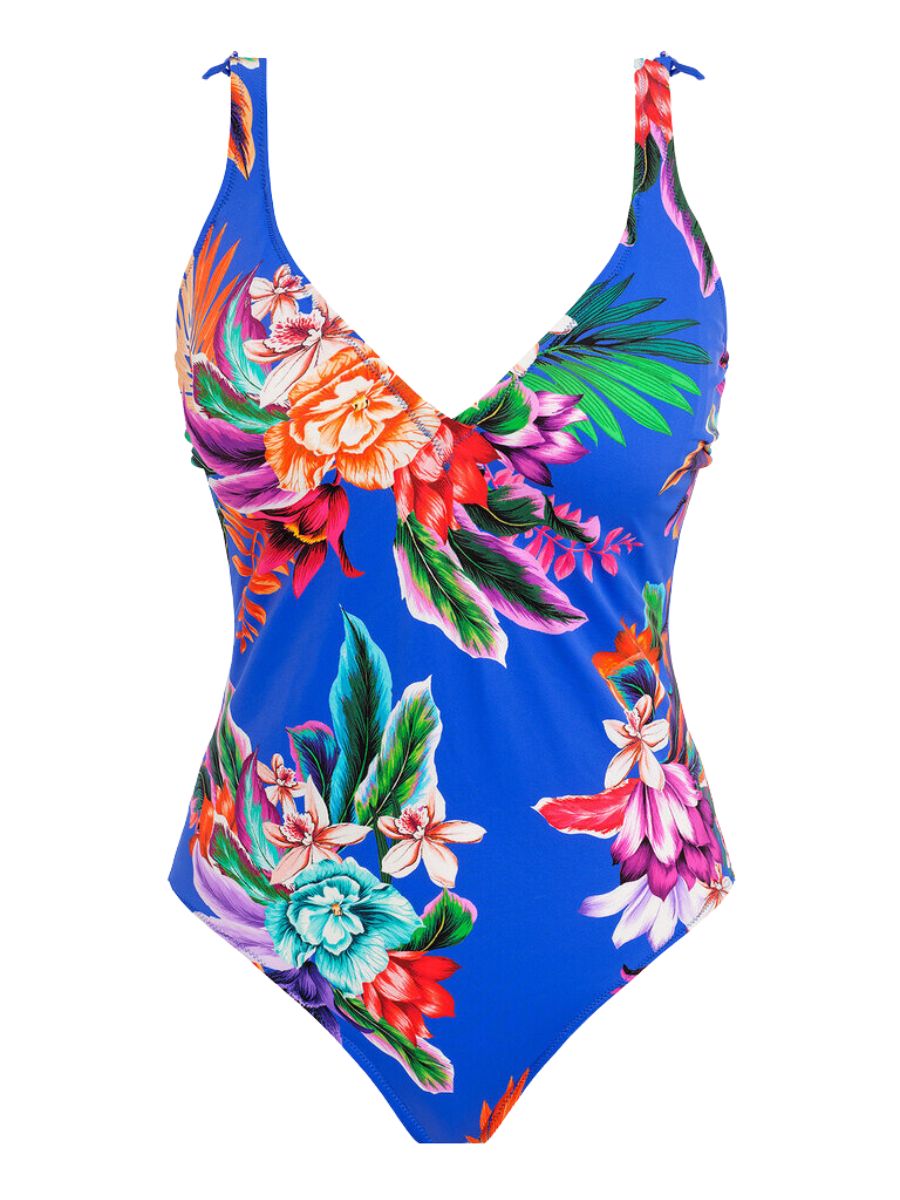 fantasie halkidiki plunge swimsuit ultramarine