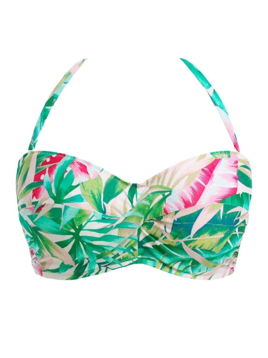 fantasie langkawi bandeau bikini top sorbet