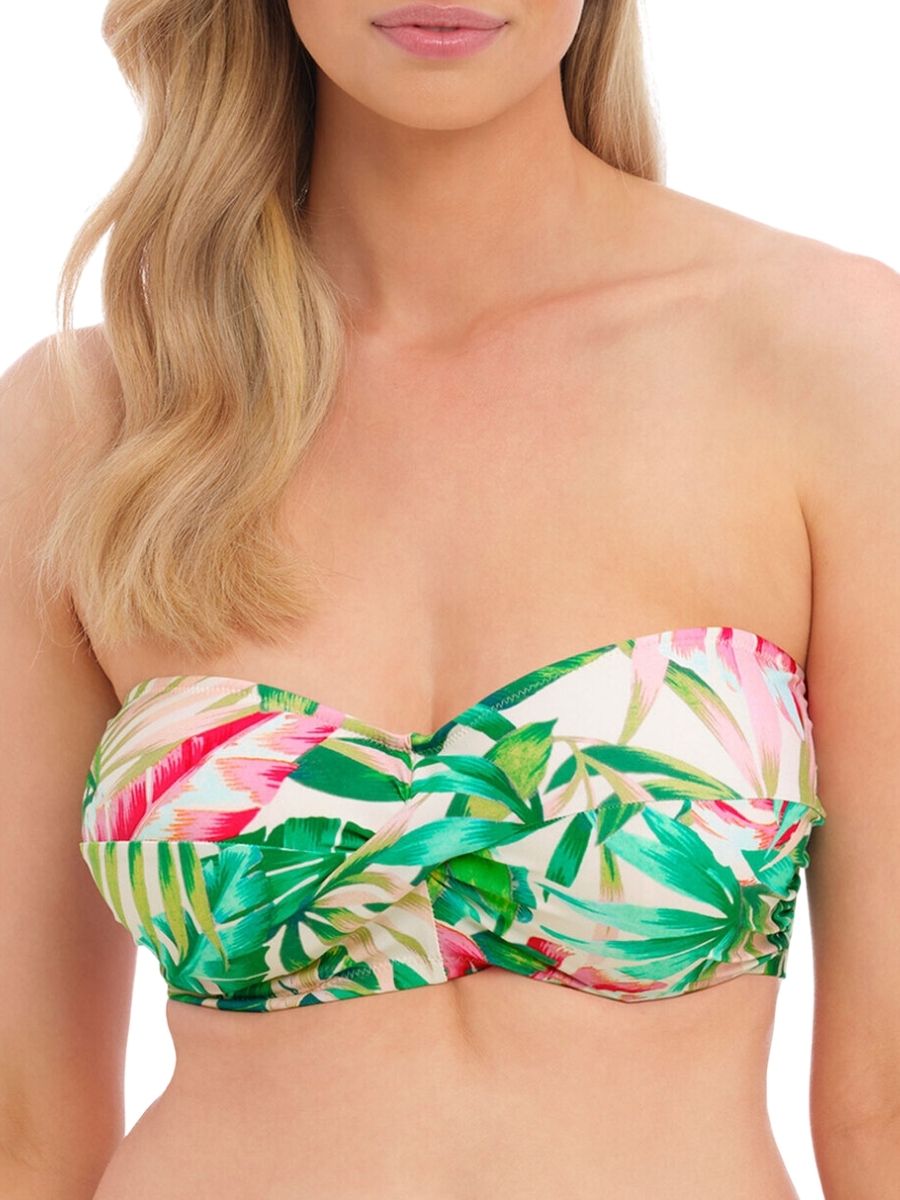 fantasie langkawi bandeau bikini top sorbet