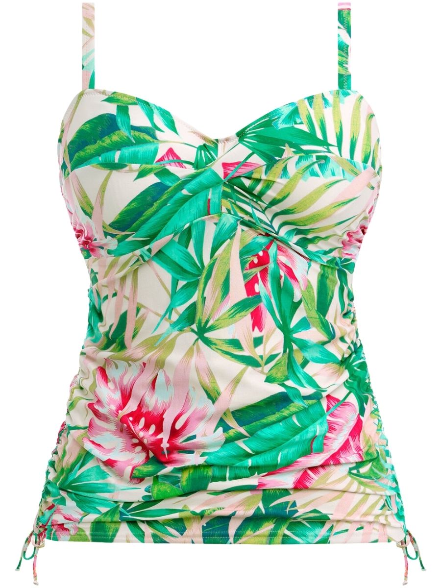 fantasie langkawi twist front tankini top sorbet