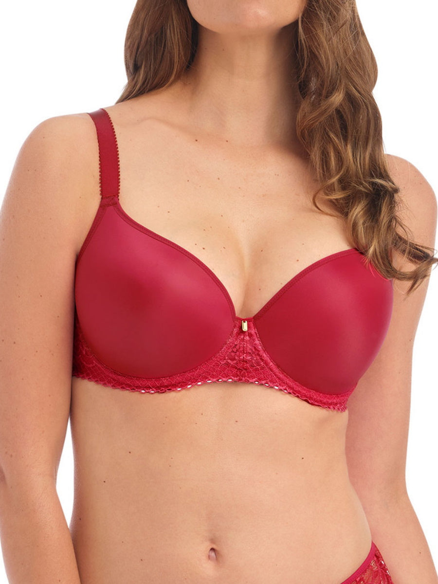 Red Underwired T-Shirt Bra