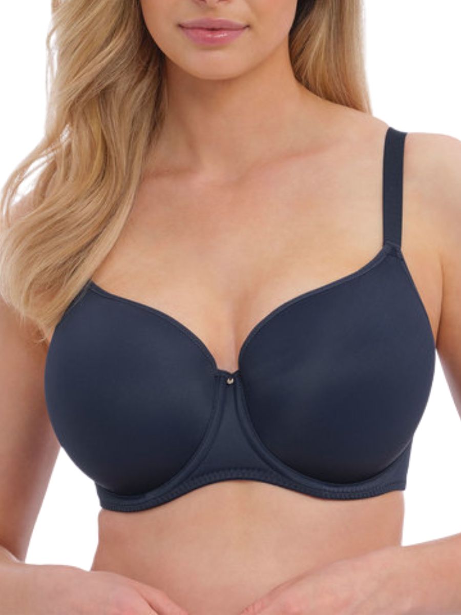 fantasie aura moulded t shirt bra navy