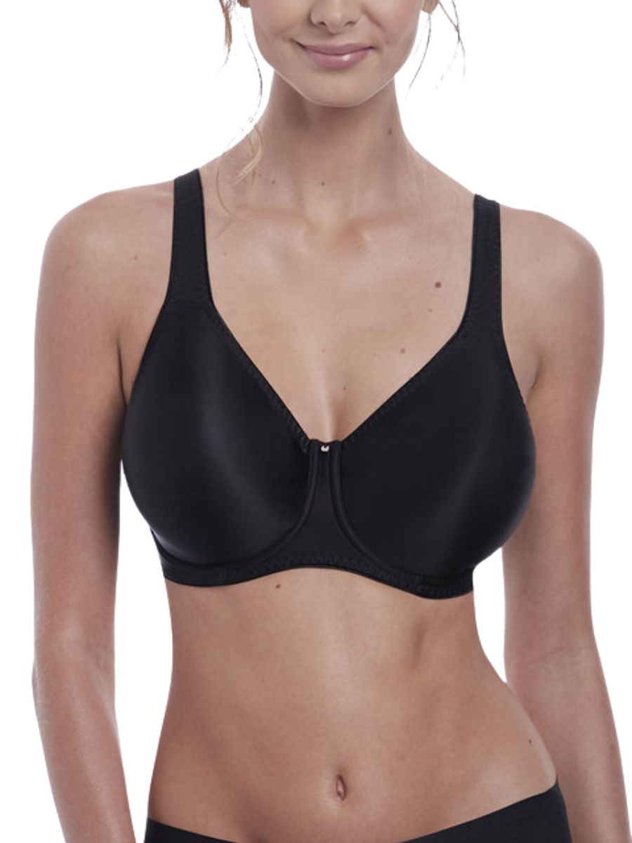 fantasie aura moulded full cup bra black