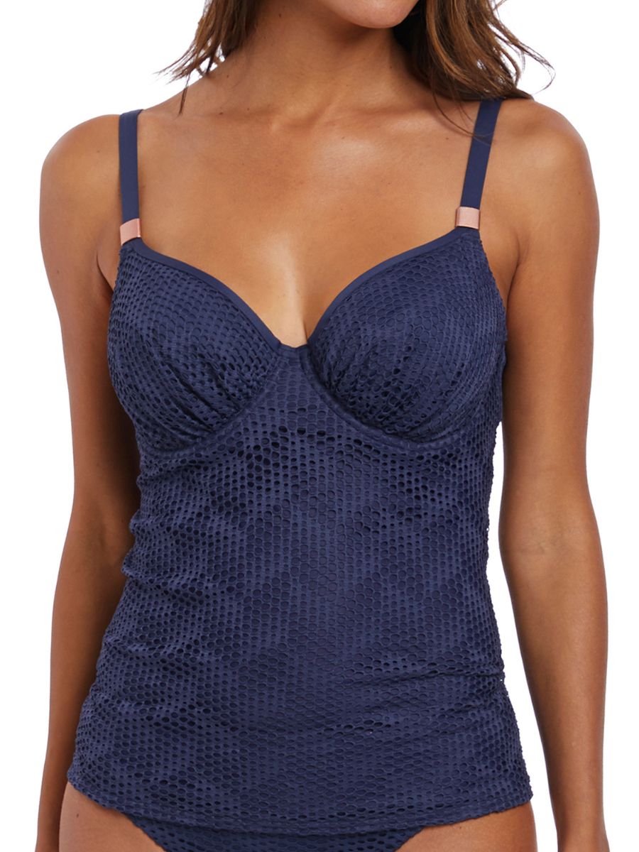 Marseille Bardot Gathered Full Cup Tankini