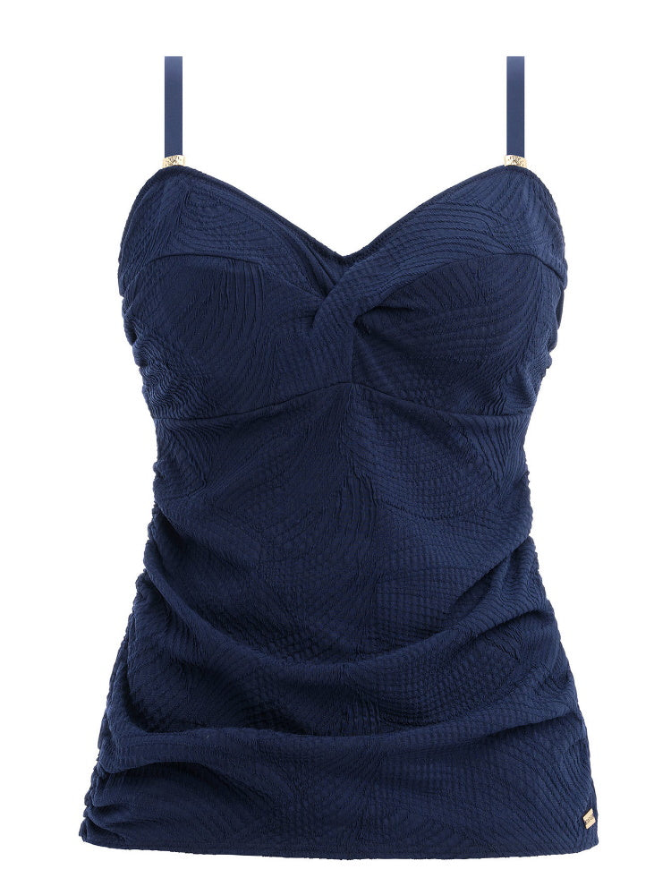 blue fantasie tankini top