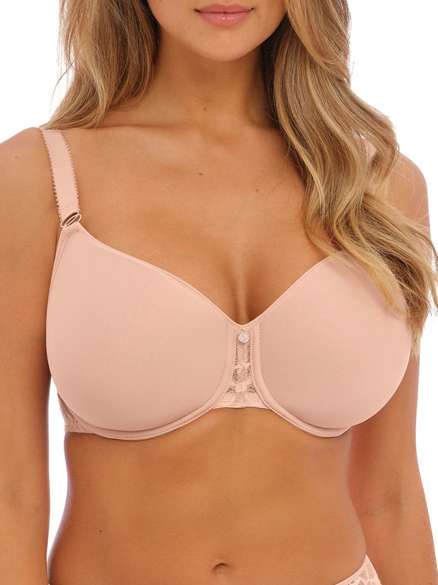 Beige Moulded Spacer Bra
