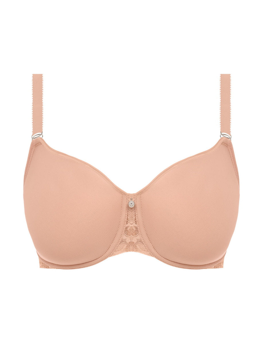 Beige Moulded Spacer Bra