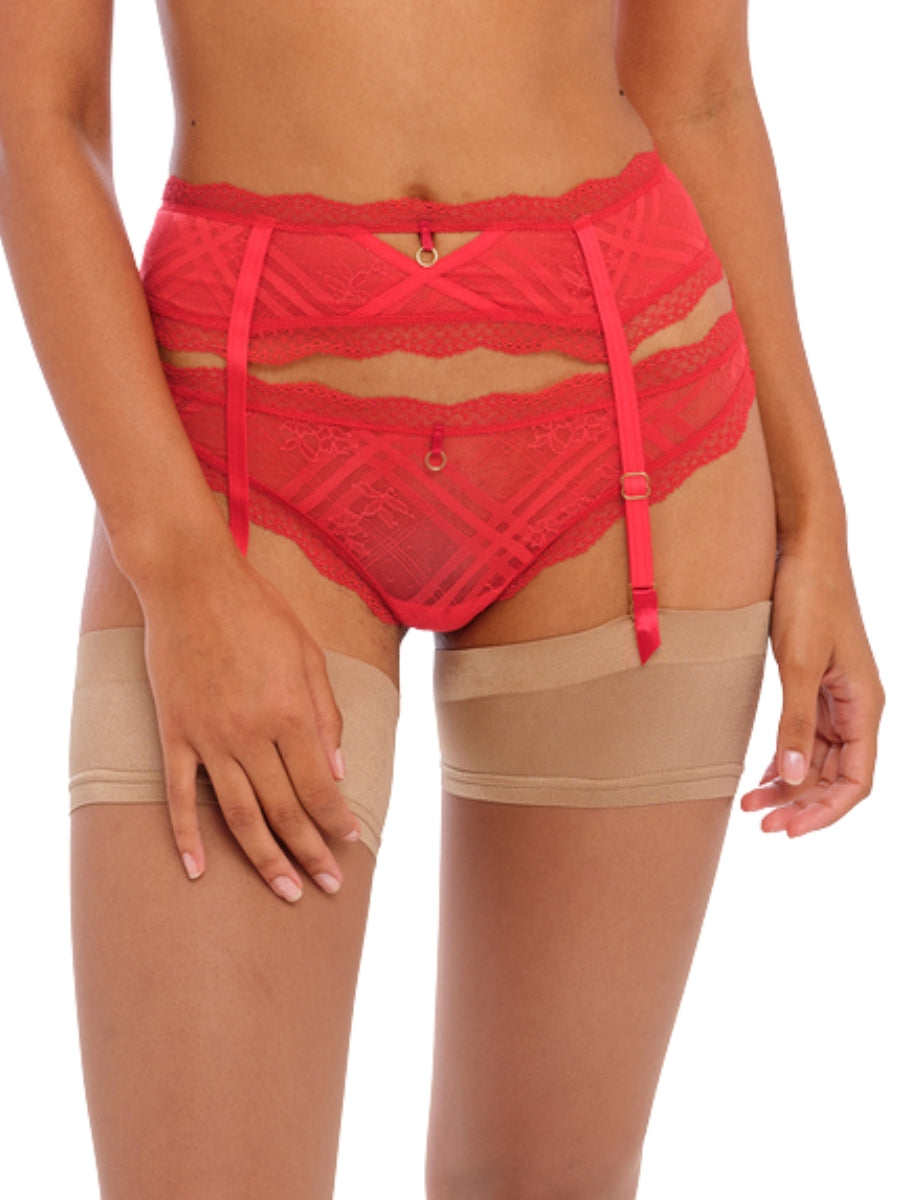freya freya fatale suspender