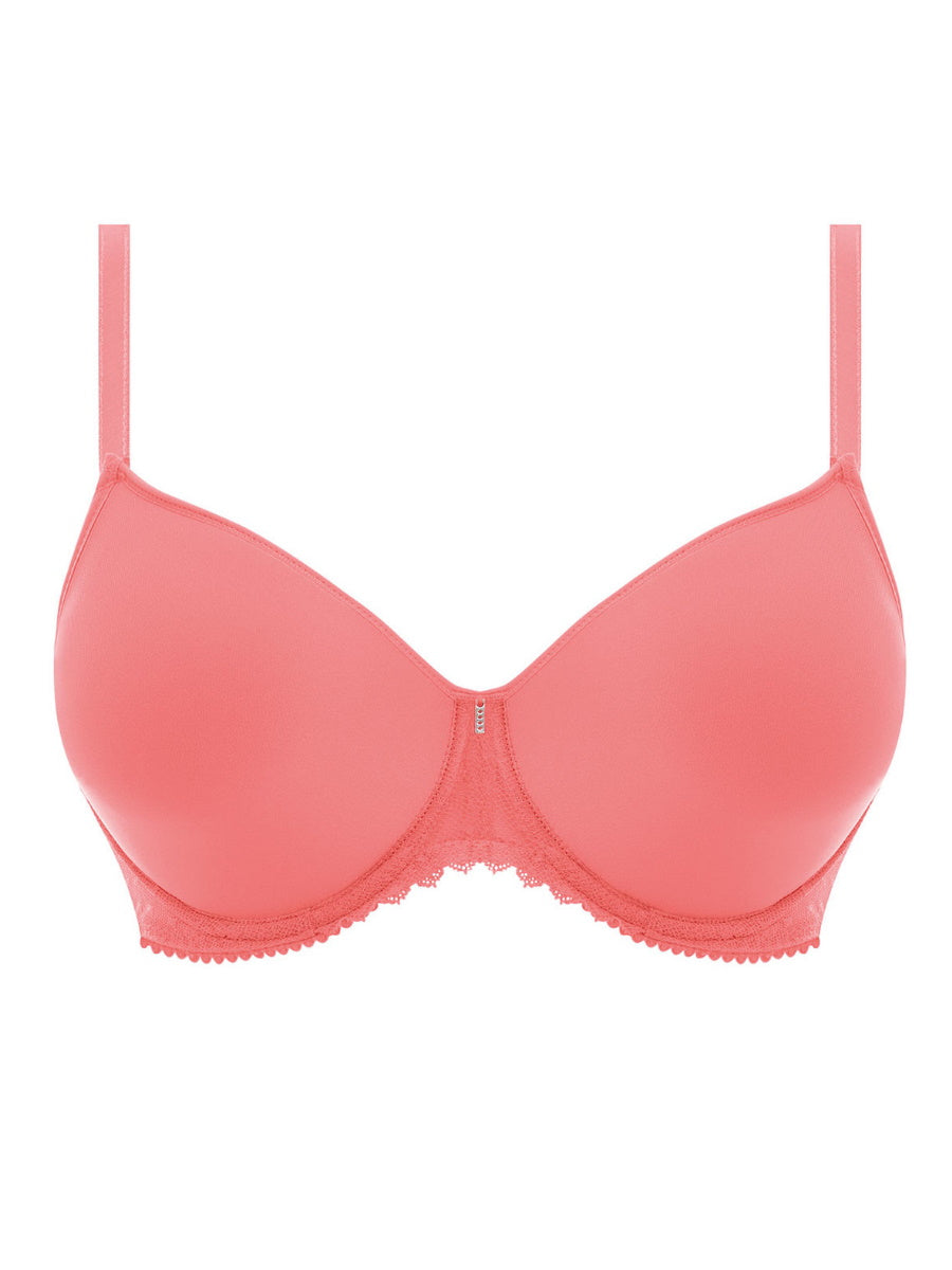 Pink Underwired Moulded Spacer Bra