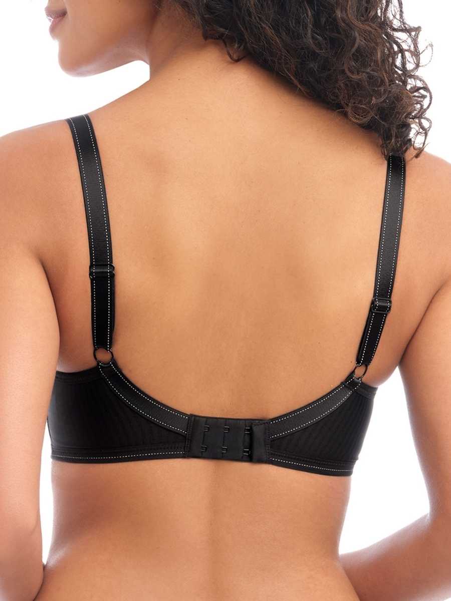 Idol Moulded Balcony Bra - Black