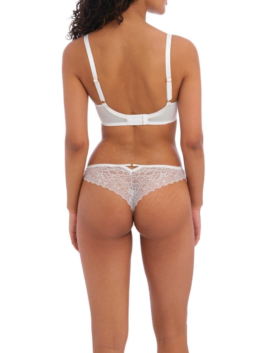 freya temptress plunge bra white